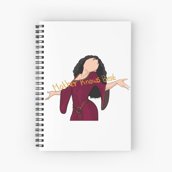 Download Mother Gothel Spiral Notebooks Redbubble