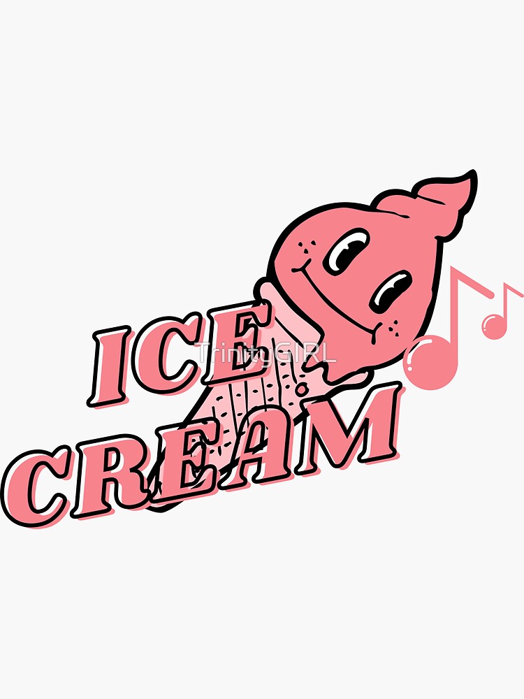 "Blackpink ice cream " Sticker for Sale by TrinityGIRL Redbubble