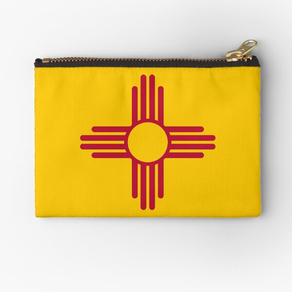 Item preview, State Flag of New Mexico, USA - Zia Sun Symbol designed and sold by SolarCross.