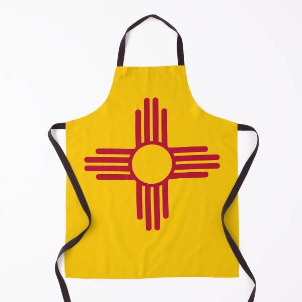 Item preview, State Flag of New Mexico, USA - Zia Sun Symbol designed and sold by SolarCross.