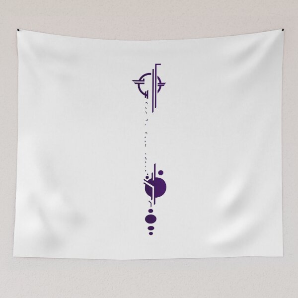 Item preview, Lexa's Tattoo dark purple graphic designed and sold by Jess-Xs.