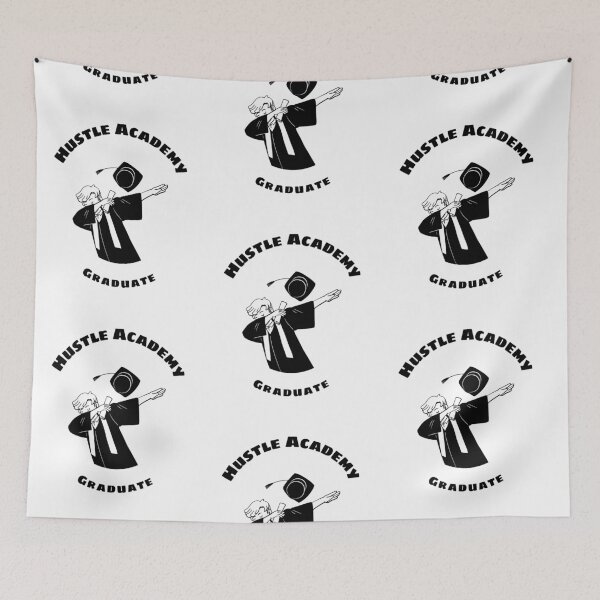 Item preview, Hustle Graduate designed and sold by CLRDMoney.