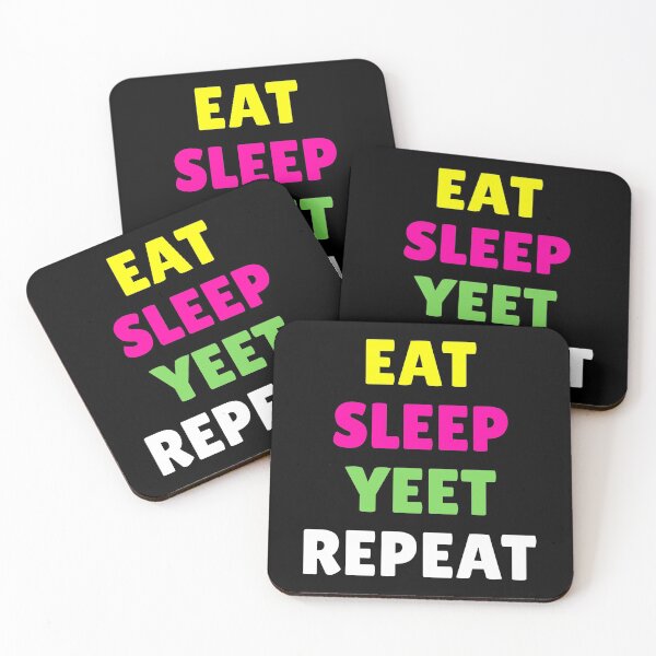 Item preview, Eat sleep yeet repeat designed and sold by mographicdesign.