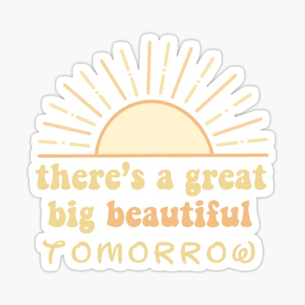 Item preview, There’s a Great Big Beautiful Tomorrow Top designed and sold by Justina Designs.
