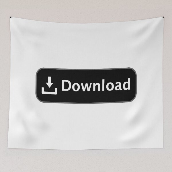 Item preview, Download Button, Black And White designed and sold by 4AllTimes.