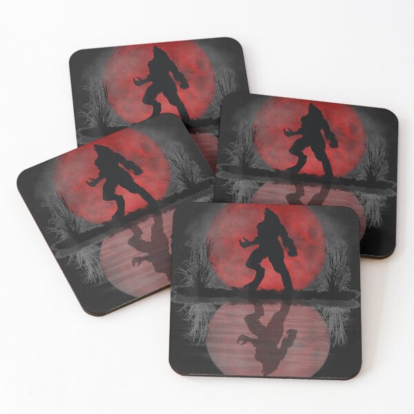 Item preview, Werewolf Under A Full Blood Moon Howling Tee Gift designed and sold by palaelica.