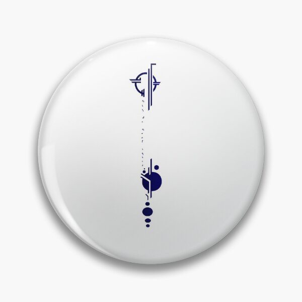 Item preview, Lexa's Tattoo dark blue graphic designed and sold by Jess-Xs.
