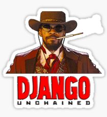 Pegatina Django desencadenado