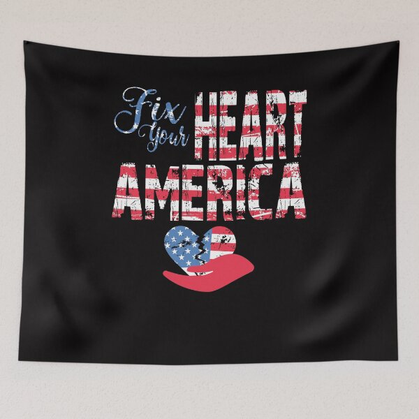 Item preview, fix your heart america designed and sold by OzyManDiaS90.