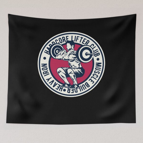 Item preview, Hardcore lifter club - Awesome workout lover Gift designed and sold by Teenation9.