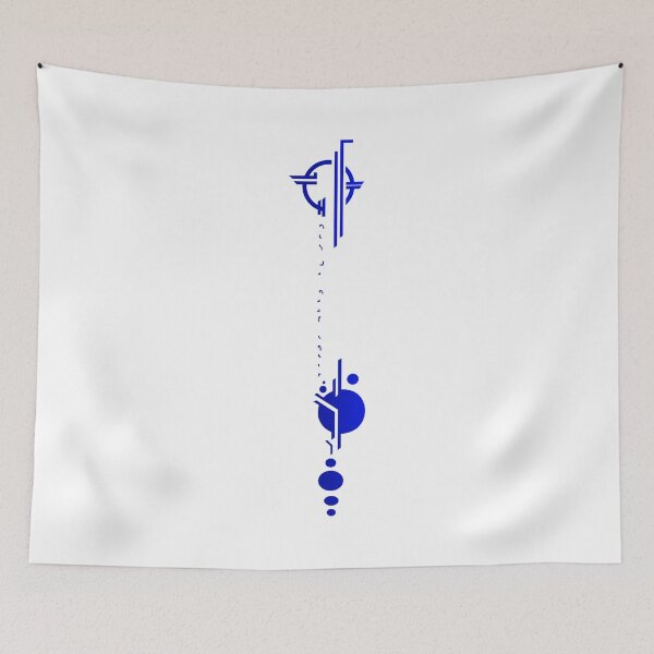 Item preview, Lexa's Tattoo blue graphic designed and sold by Jess-Xs.
