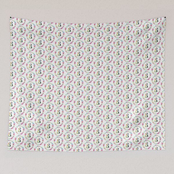 Item preview, Floral Number 3 Three designed and sold by BleuSky.