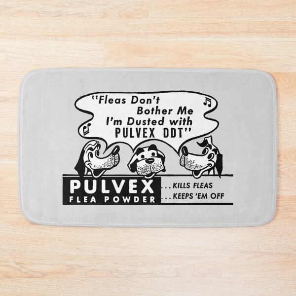 Item preview, FLEA POWDER - ADVERT designed and sold by ThrowbackAds.