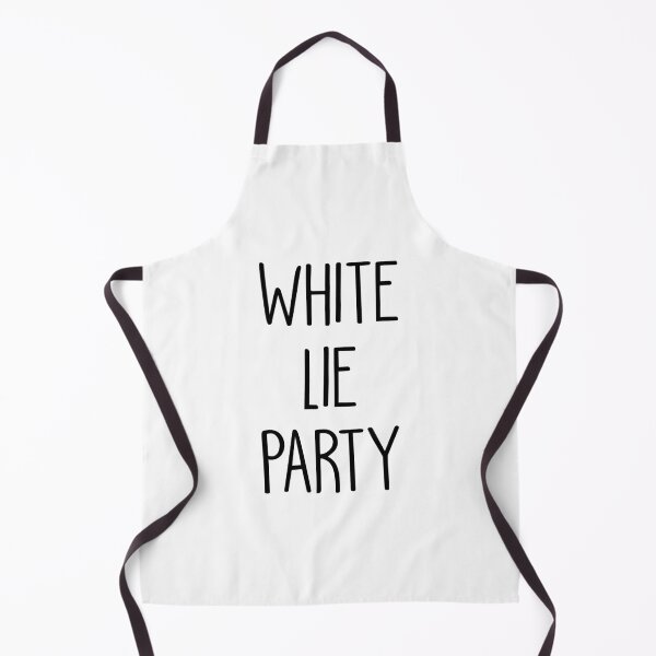 Item preview, White lie party designed and sold by mographicdesign.
