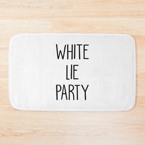Item preview, Fiesta de la mentira blanca designed and sold by mographicdesign.