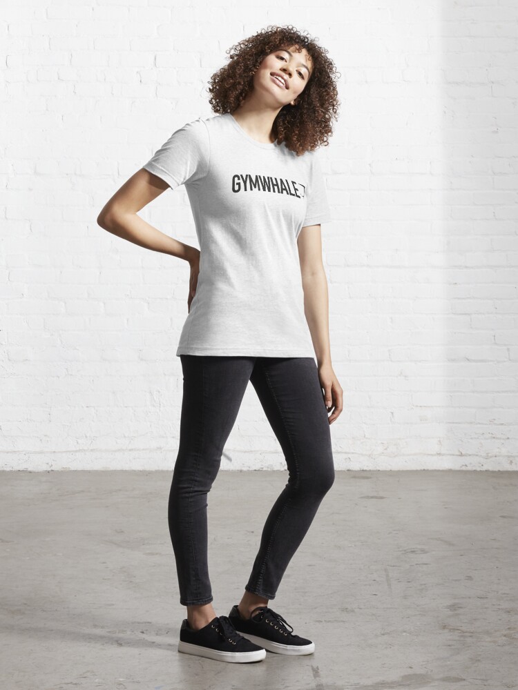 Gymshark - Essential T-Shirt (White), Women's Fashion, Activewear
