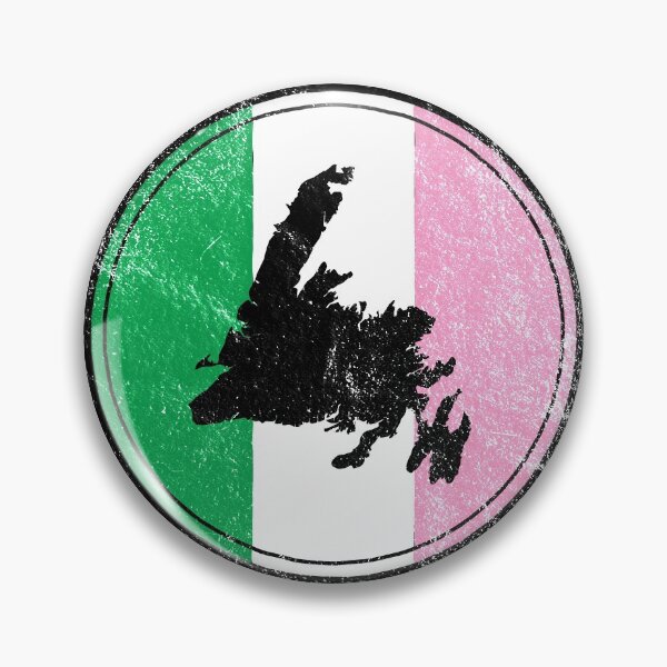 Item preview, Newfoundland Map Dominion Flag || Newfoundland and Labrador || Gifts || Souvenirs designed and sold by SaltWaterOre.