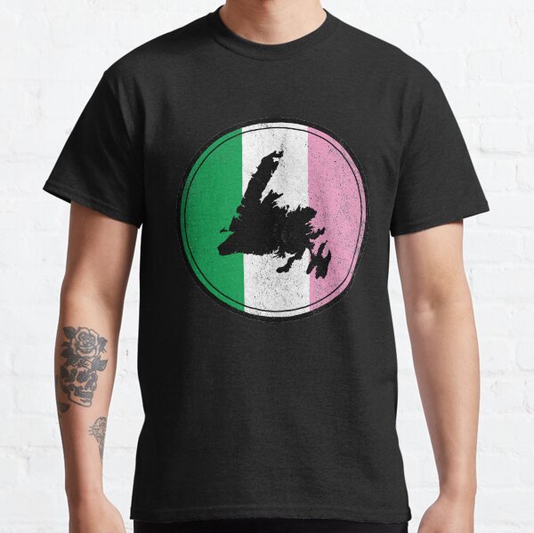 Newfoundland Map Dominion Flag || Newfoundland and Labrador || Gifts || Souvenirs Classic T-Shirt