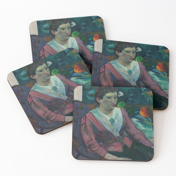 Item preview, Portrait of a Woman in front of a Still life by Cézanne-Paul Gauguin  designed and sold by LexBauer.