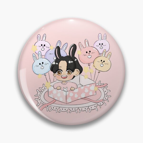 Item preview, Chibi Jungkook (23rd Birthday Edition) designed and sold by Khushi Mali.