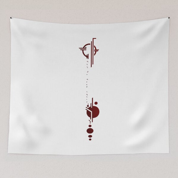 Item preview, Lexa's Tattoo dark red graphic designed and sold by Jess-Xs.
