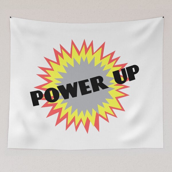 Item preview, Power Up designed and sold by 4AllTimes.