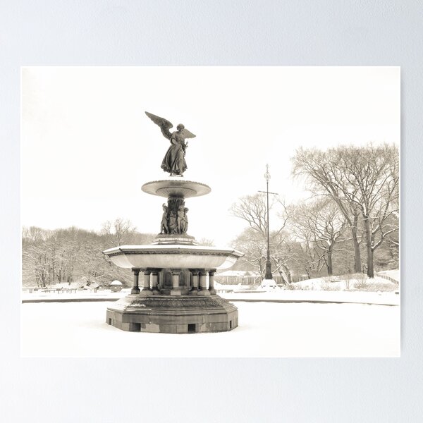 Angel of the Waters - Bethesda Fountain - Central Park Poster
