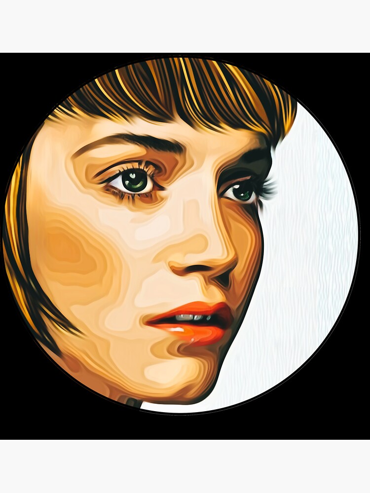 Thumbnail 3 of 3, Sticker, Girl Of Ipanema (2) designed and sold by Vk91art.