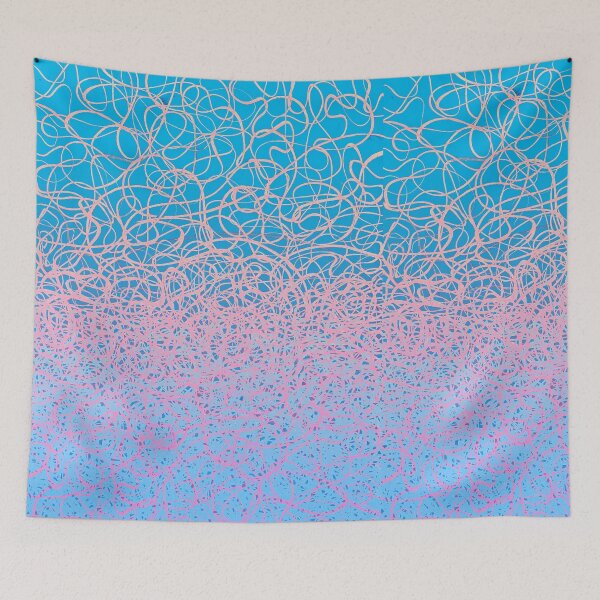 Item preview, Ball of thread (pink, blue) designed and sold by Atelier Eyeling.