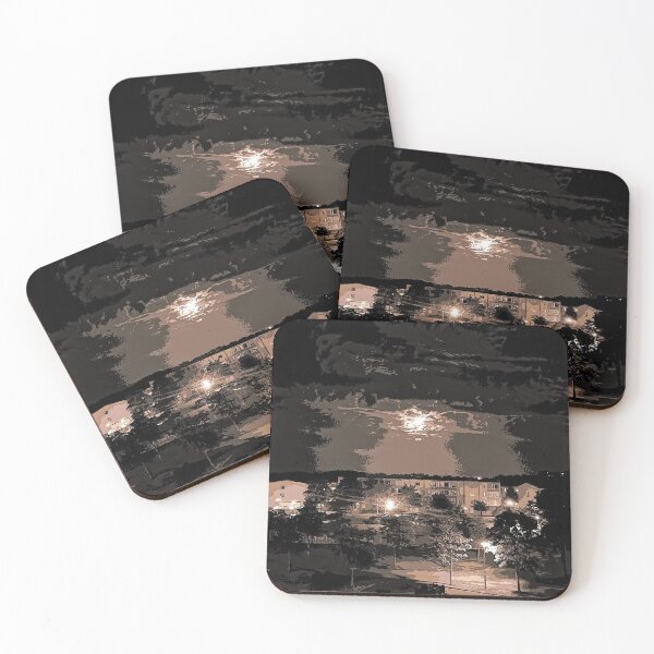 Item preview, Suburban Moonlit Night designed and sold by ckylin.
