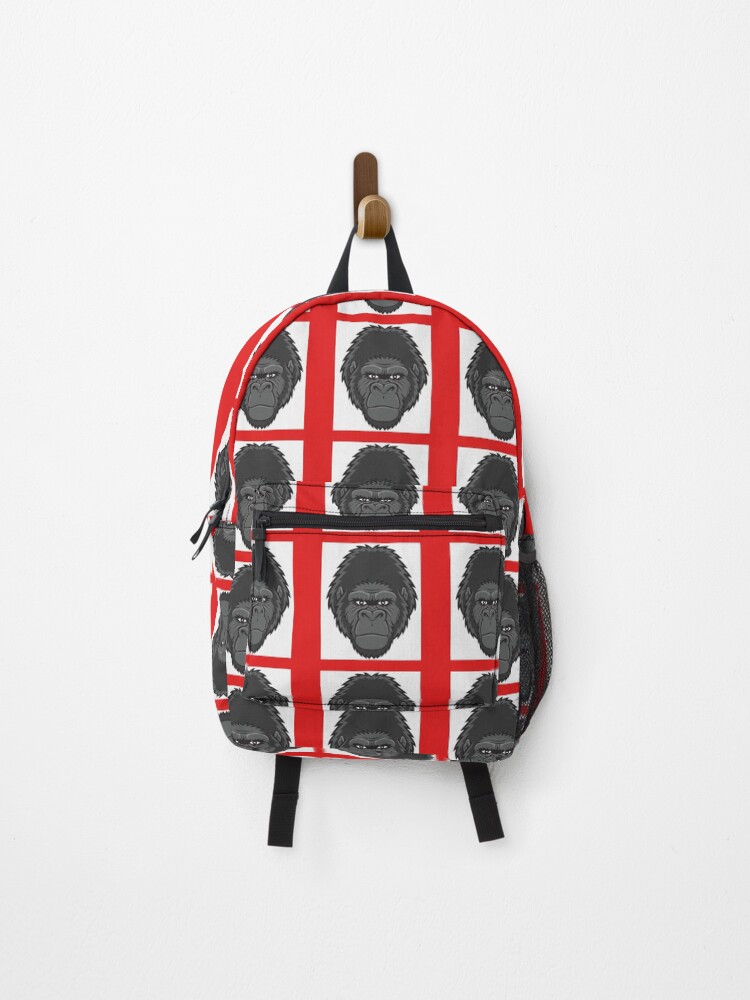 Thumbnail 1 of 3, Backpack, cool monkey designed and sold by Pinapple91.