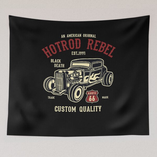 Item preview, Hotrod Rebel - Awesome vintage car lover Gift designed and sold by Teenation9.