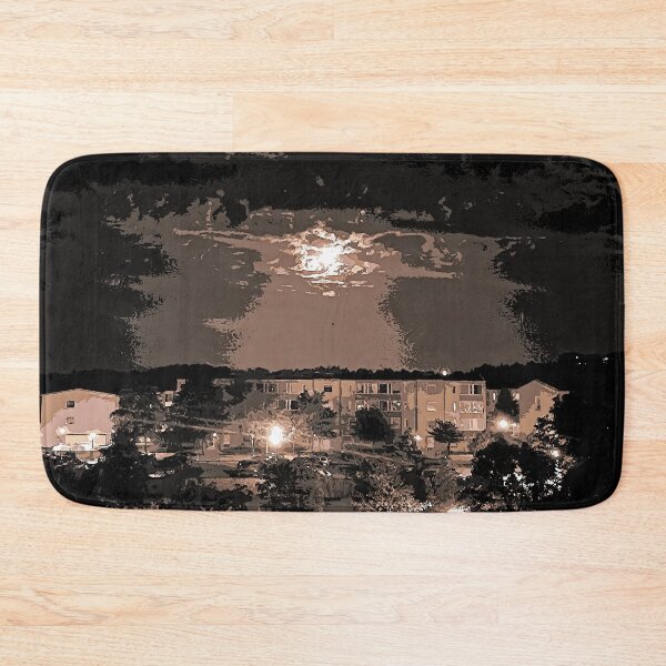 Item preview, Suburban Moonlit Night designed and sold by ckylin.