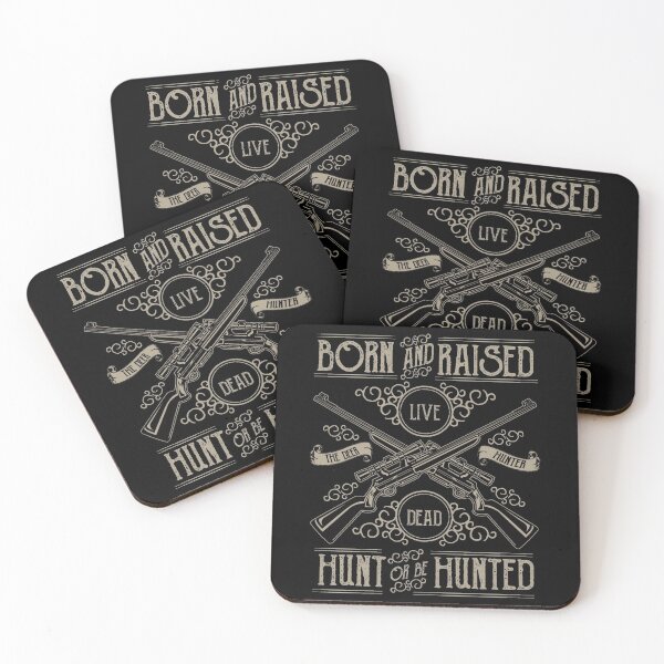 Item preview, Born and raised, hunt or be hunter - Awesome hunter Gift designed and sold by Teenation9.