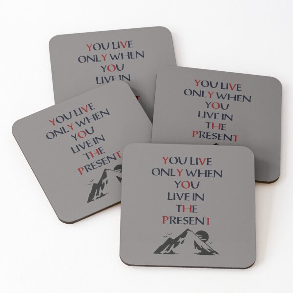 Item preview, Live in the present. designed and sold by sriniboss758.