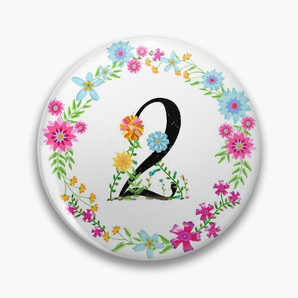 Item preview, Floral Number 2 Two designed and sold by BleuSky.