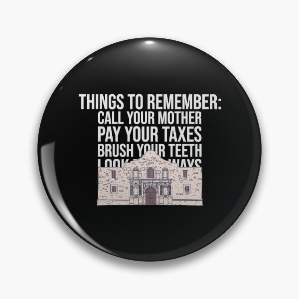 Item preview, Remember the Alamo - Things To Remember - Liberty designed and sold by DeWinnes.