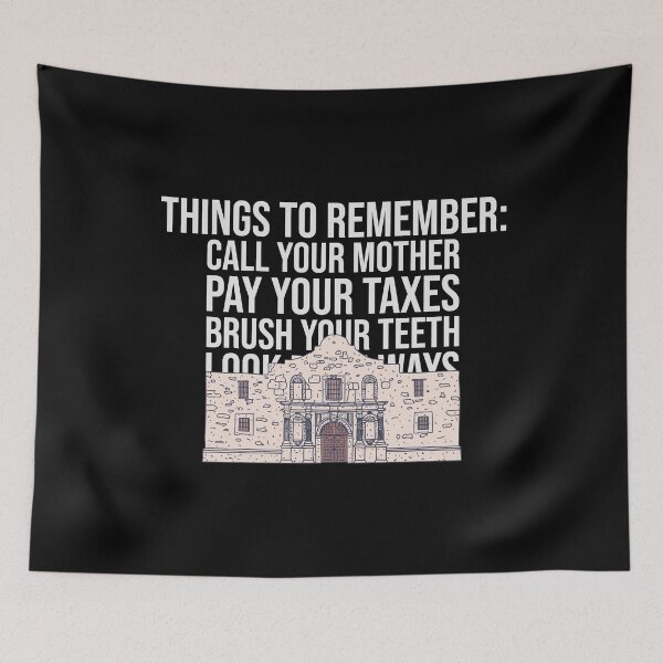 Item preview, Remember the Alamo - Things To Remember - Liberty designed and sold by DeWinnes.
