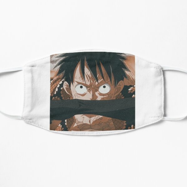 Luffy Anime Pantone Sticker Flat Mask