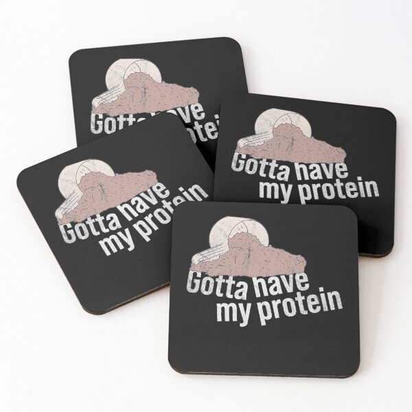 Item preview, Distressed Protein Shake - Gotta Have My Protein - Whey designed and sold by DeWinnes.