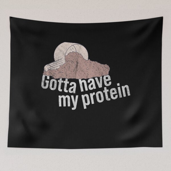 Item preview, Distressed Protein Shake - Gotta Have My Protein - Whey designed and sold by DeWinnes.