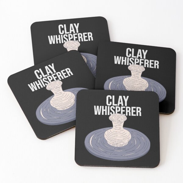 Item preview, Pottery Class - Clay Whisperer Text - Clayware designed and sold by DeWinnes.