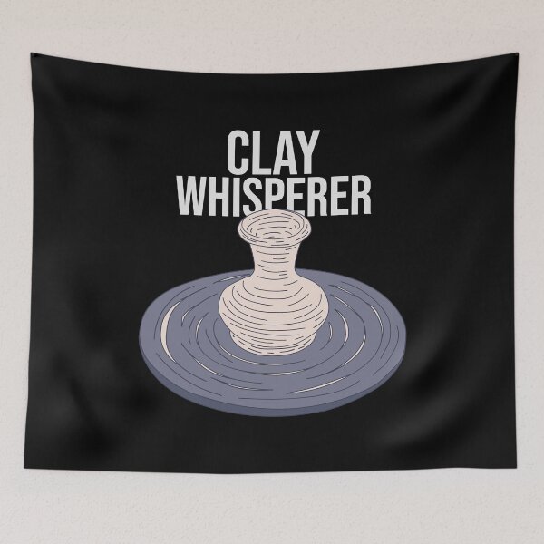 Item preview, Pottery Class - Clay Whisperer Text - Clayware designed and sold by DeWinnes.