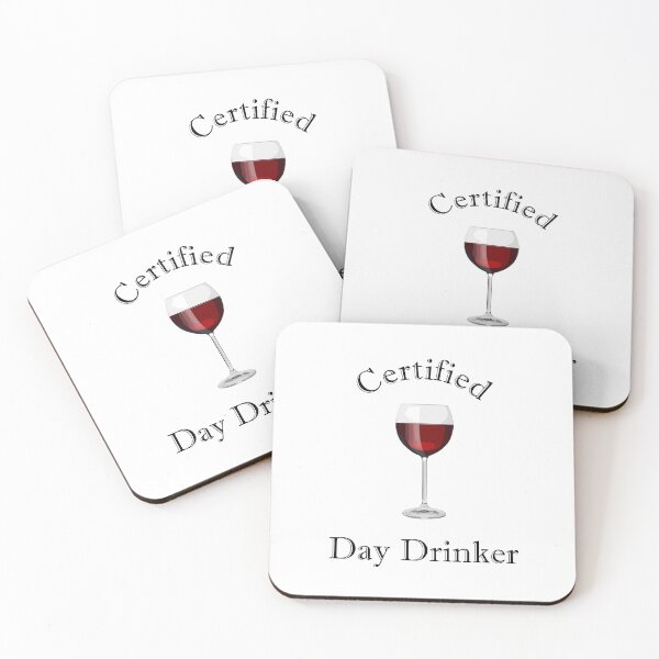 Item preview, Certified Day Drinker Red Wine designed and sold by Five O'clock Shirts.