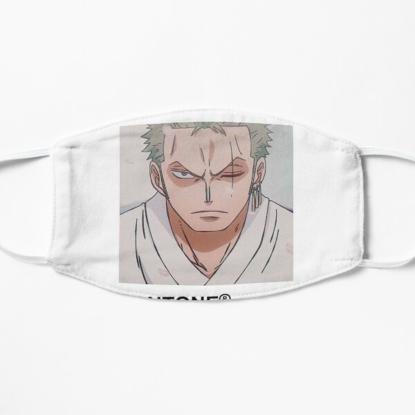 Zoro Anime Pantone Sticker Flat Mask