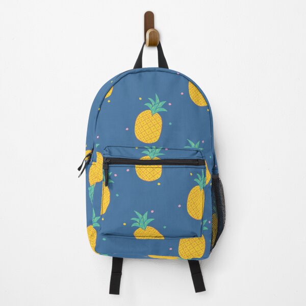 Item preview, Pineapple Cartoon Art - Blue designed and sold by shuffleactive.