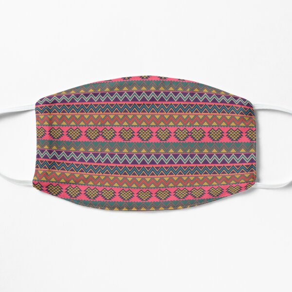 South American folk Art with Mexico abstract art Decorations South central American patterns Flat Mask