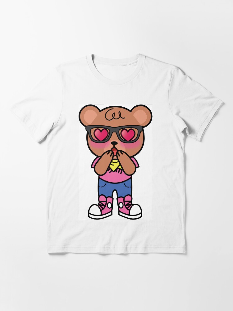 Alternate view of XOHIpsterLoveBear Essential T-Shirt