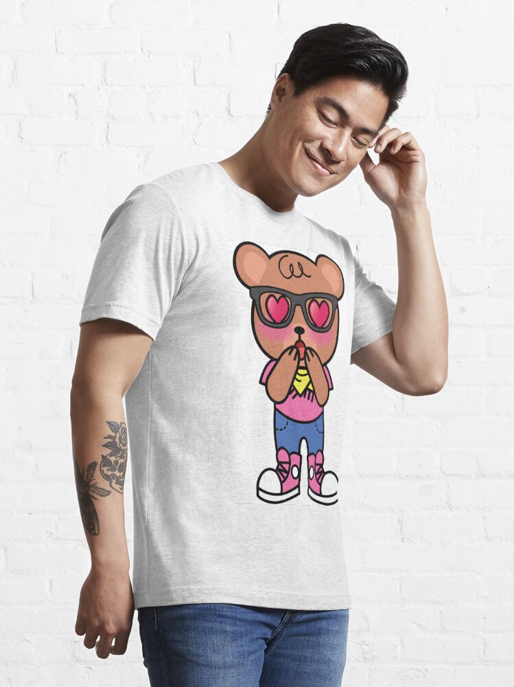 Alternate view of XOHIpsterLoveBear Essential T-Shirt