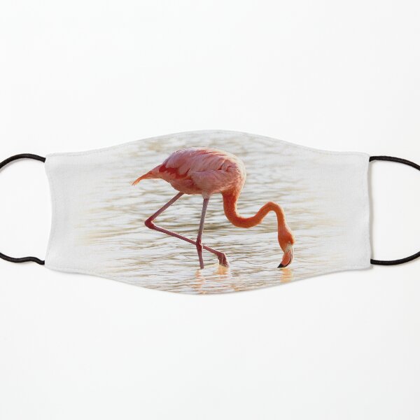 Pink Flamingo Feeding Kids Mask